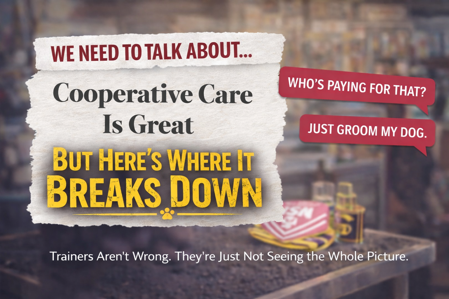 Cooperative Care Is Great But Here’s Where It Breaks Down